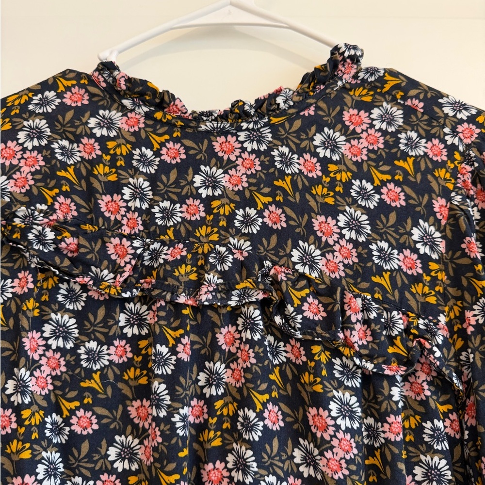 LOFT Floral Blouse - Picture 2 of 4